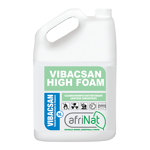 High Foam Detergent (5L) | Disinfectants & Cleaners | Vibacsan Store